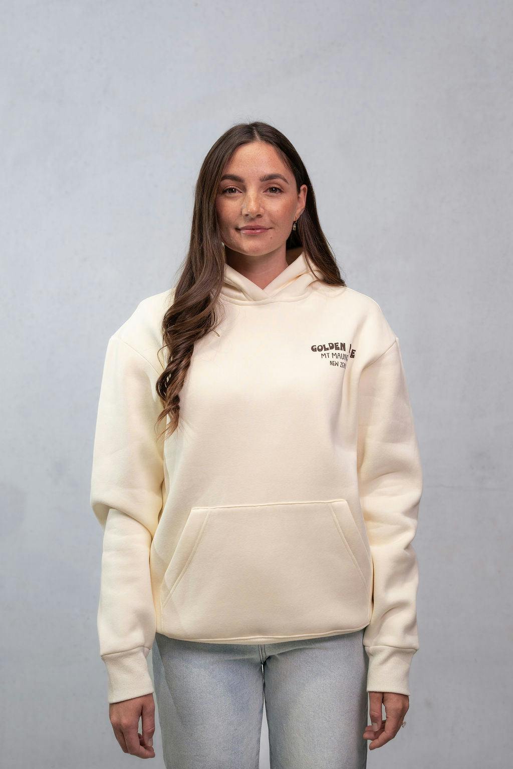 The Golden Mile Hoodie - Natural