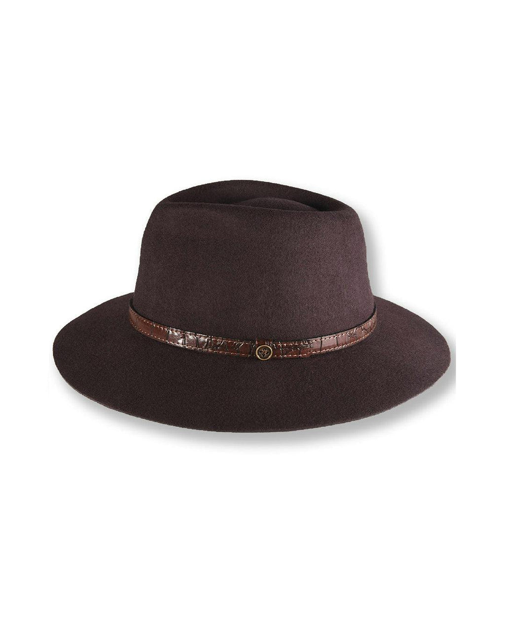 The Dingo Felt Hat - KIDS -  Chocolate