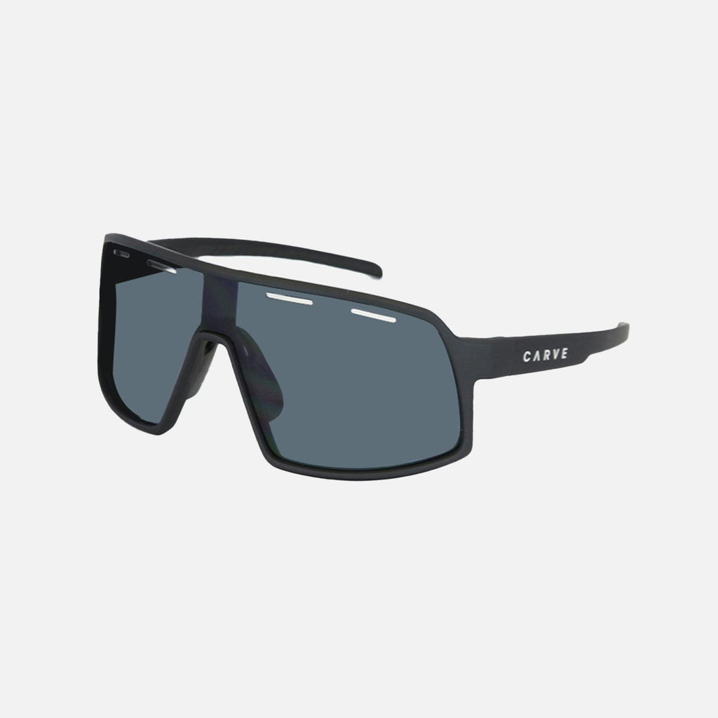 Sierra - Frame: Matte Black   Lens: Grey plus Venting