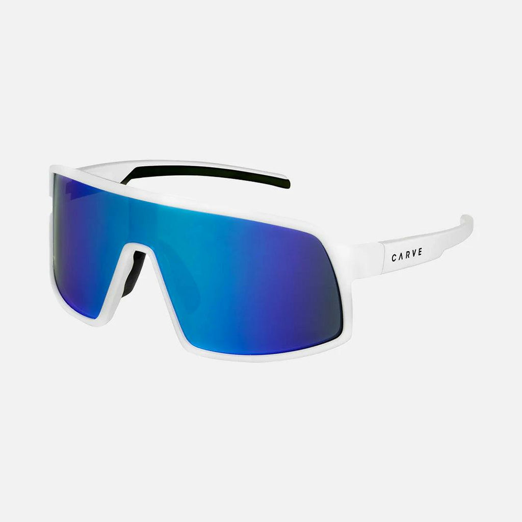 Sierra HD - Gloss White Frame, Rose Lens with Blue Iridium