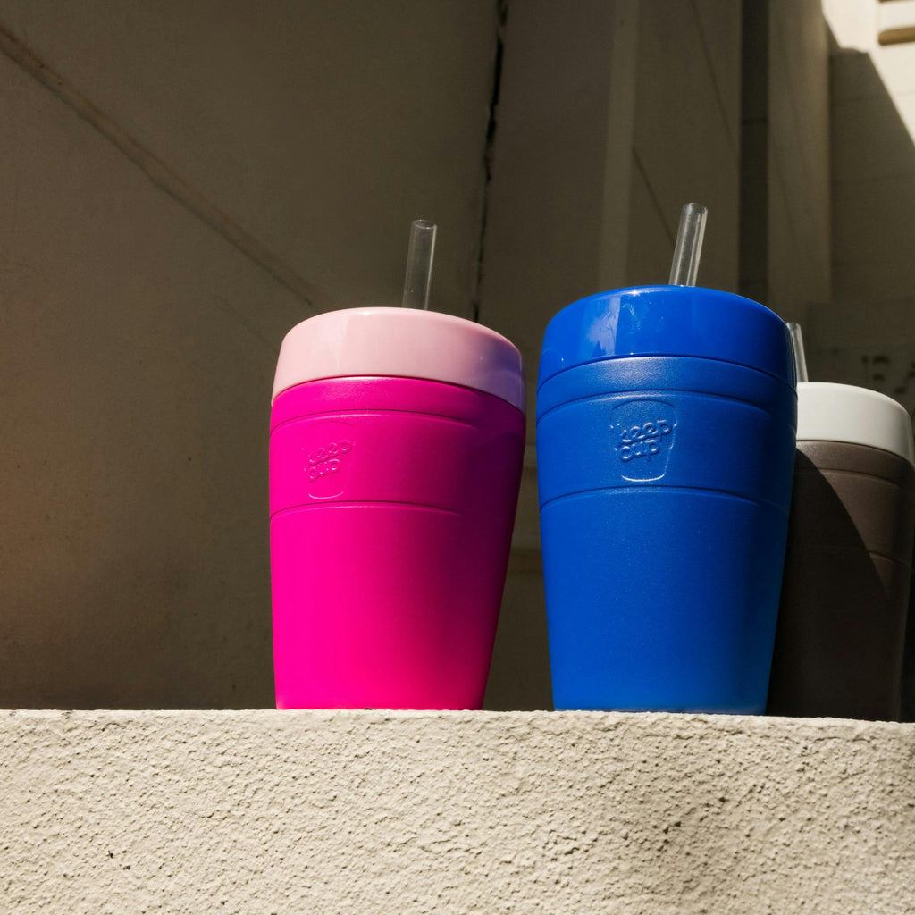 Commuter Insulated Cold Cup - 12oz | Fuchsia