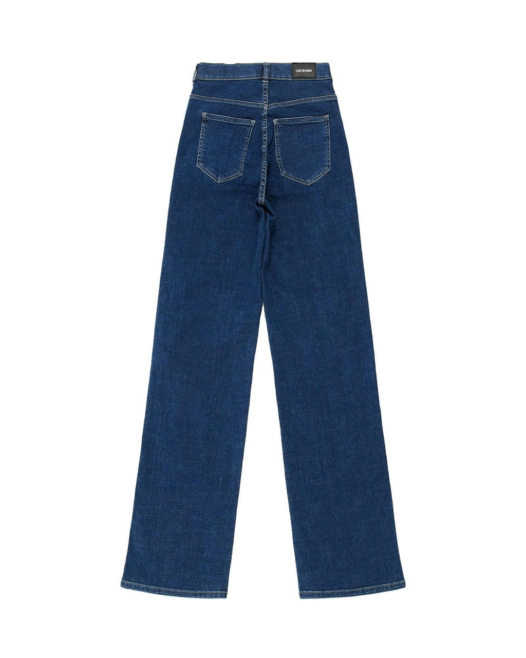 Moxy High Straight Jeans - Vale Dark Plain Contrast