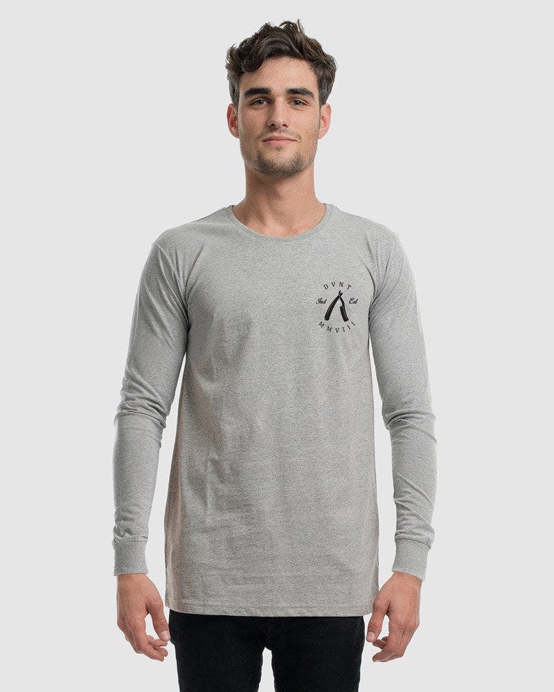 Rough Cuts Long Sleeve Tee