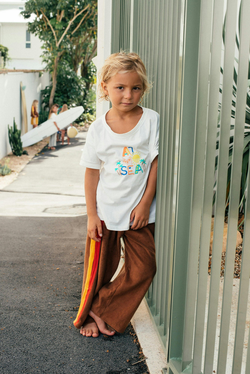 Mini Terry Pant Sunset