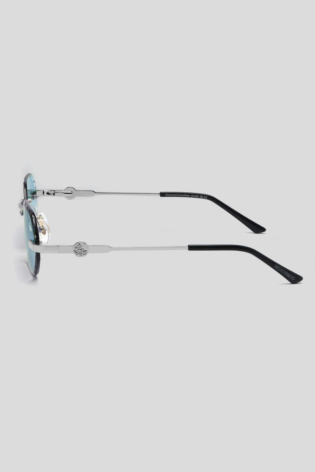 Diamond Cut Willow Sunset | Silver