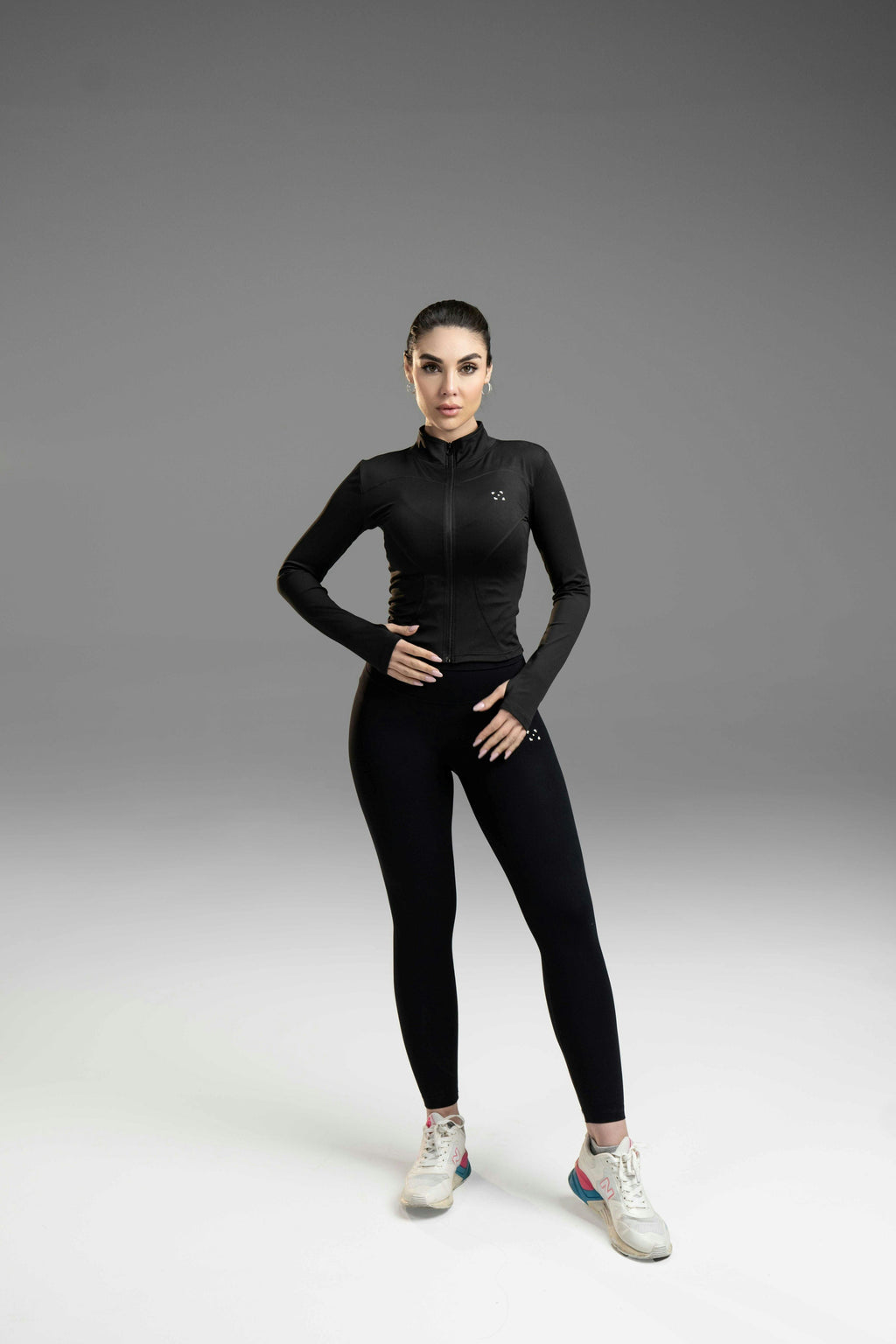 C-365 Halo Zip - Charcoal