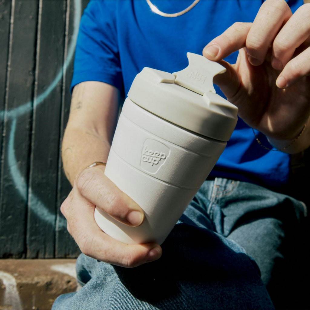Commuter Insulated Travel Cup - 12oz | Bone White