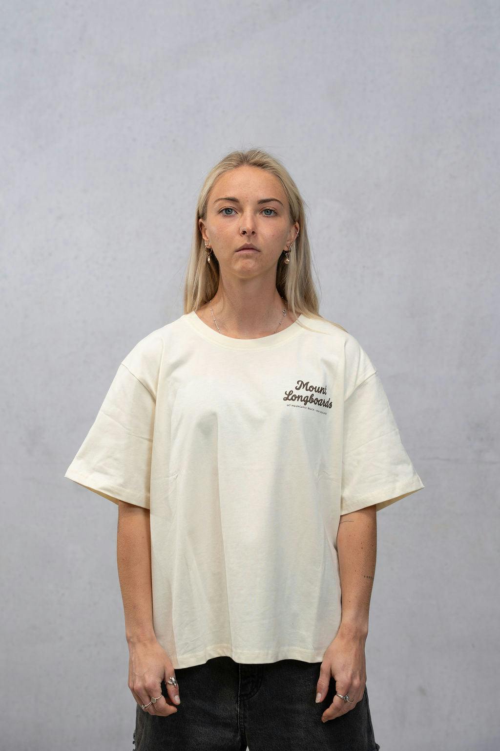 Main Beach Women's Tee - Natural