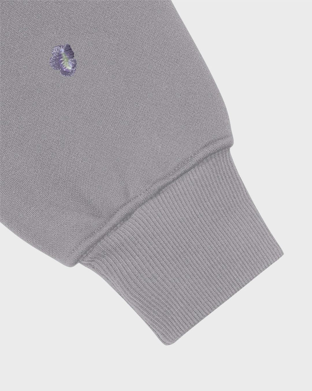 Nardo Grey / Purple & Yellow Blossom //// Hoodie