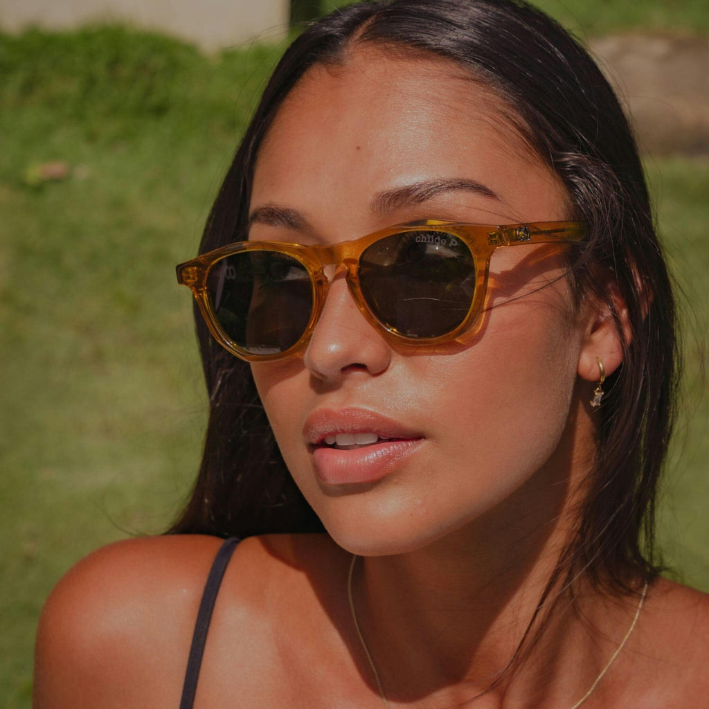 VOCAL Translucent Honey | Green Polarised Bio Lens