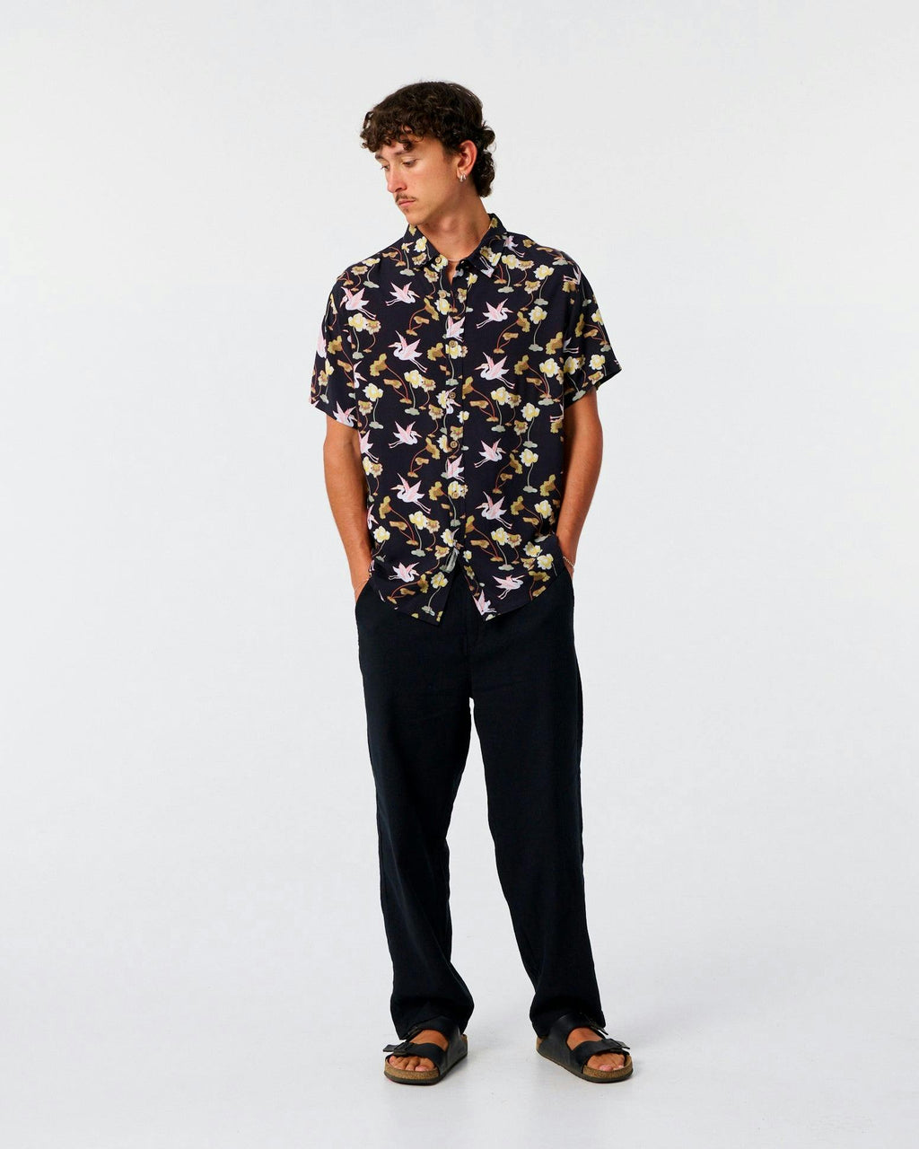 Lilypad Shirt - Vintage Black