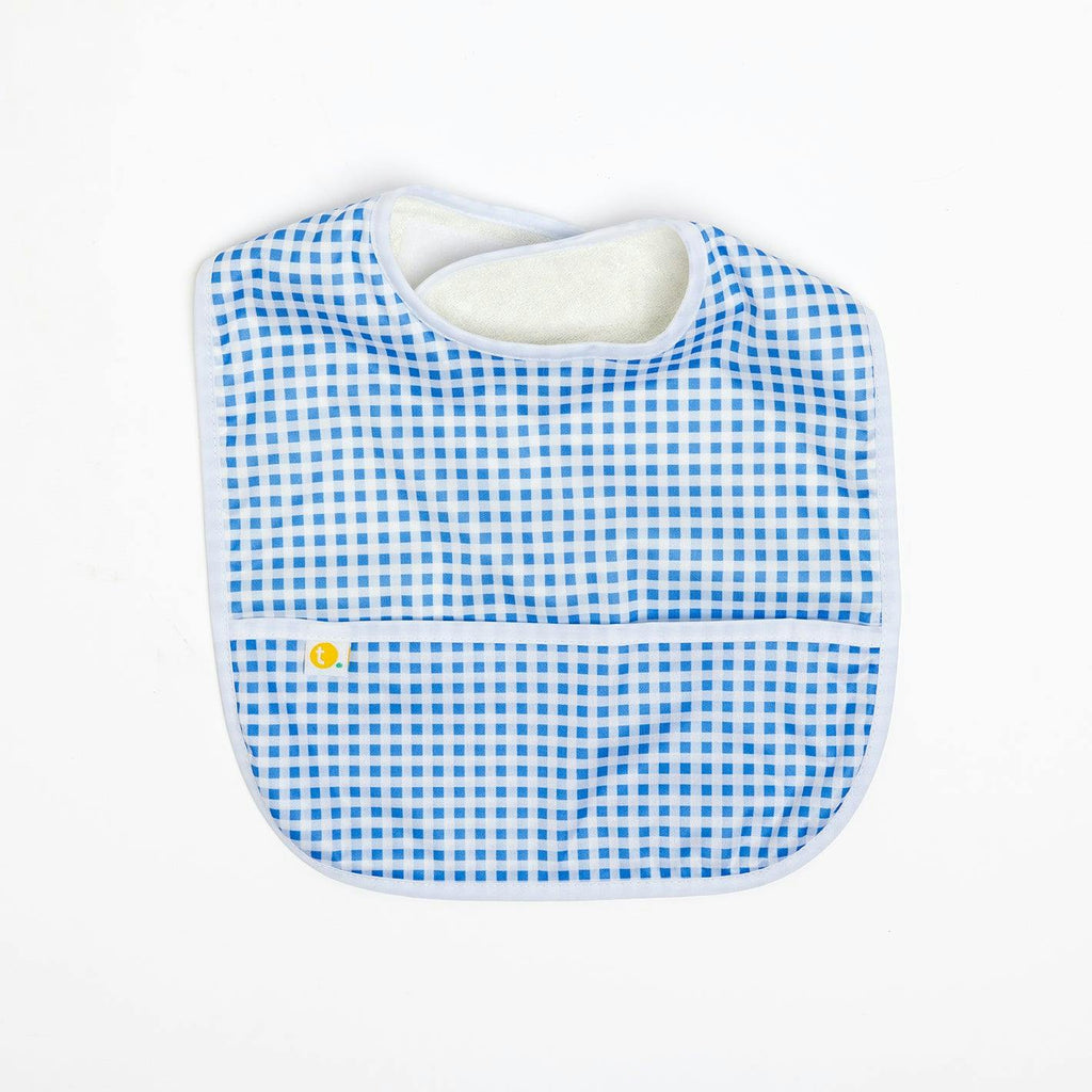 Baby Bib Tyoub Stay-dry - Blue Gingham