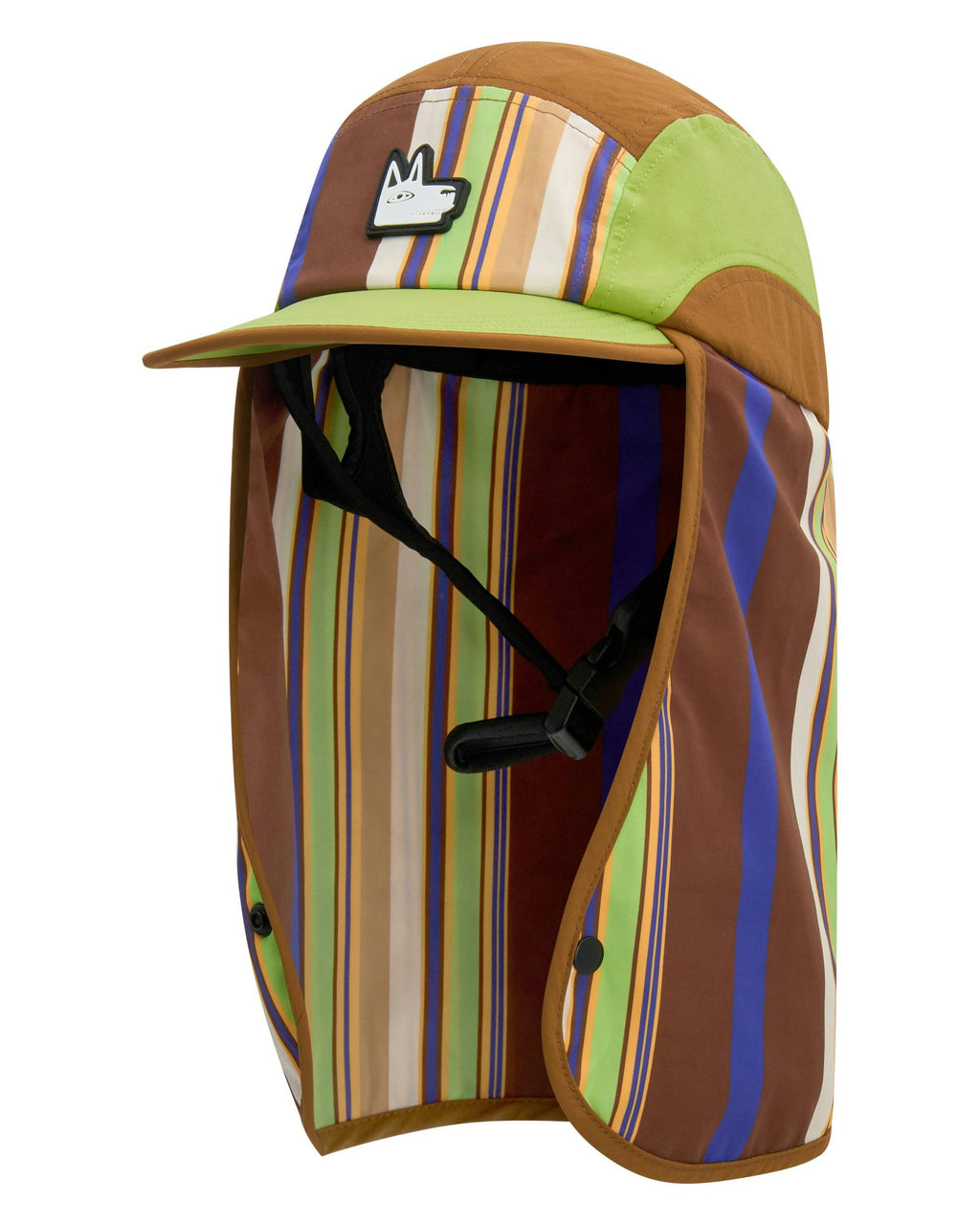 Retro Stripe Legionnaire Surf Hat UPF 50+