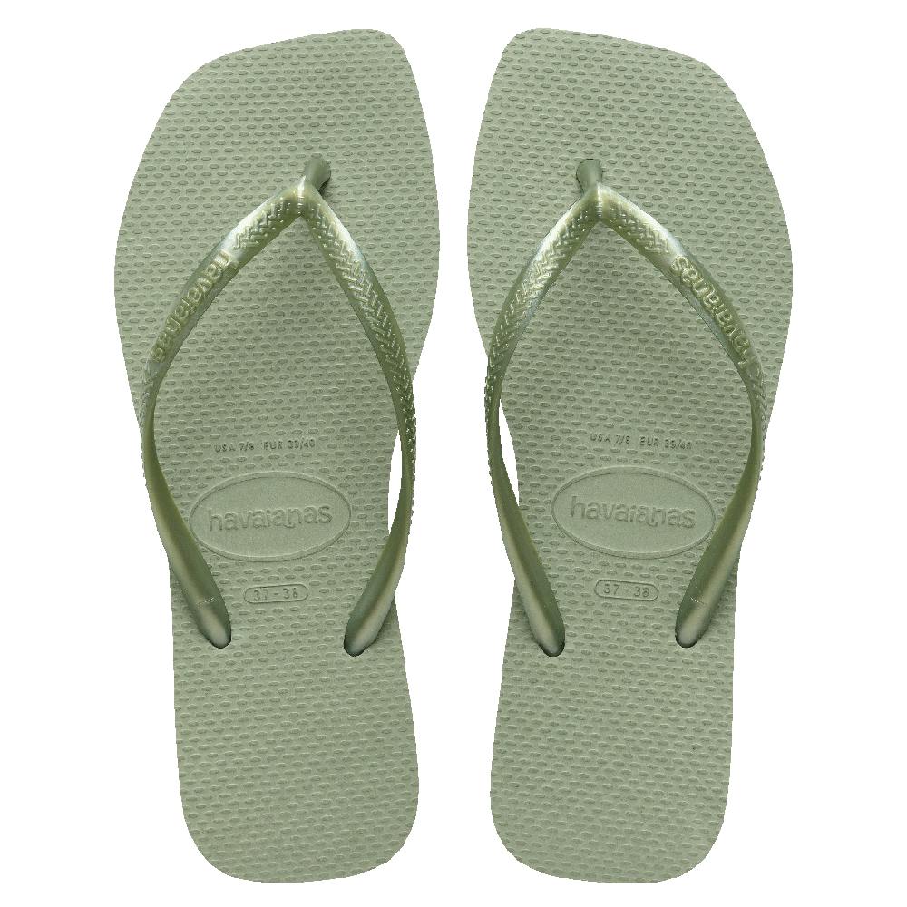 Slim Square Toe Thongs