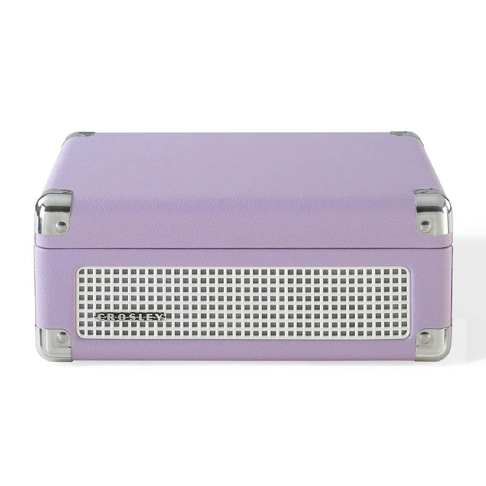 Crosley Cruiser Portable Retro CD Player with Stereo Bluetooth Speakers, FM Radio - Lavender