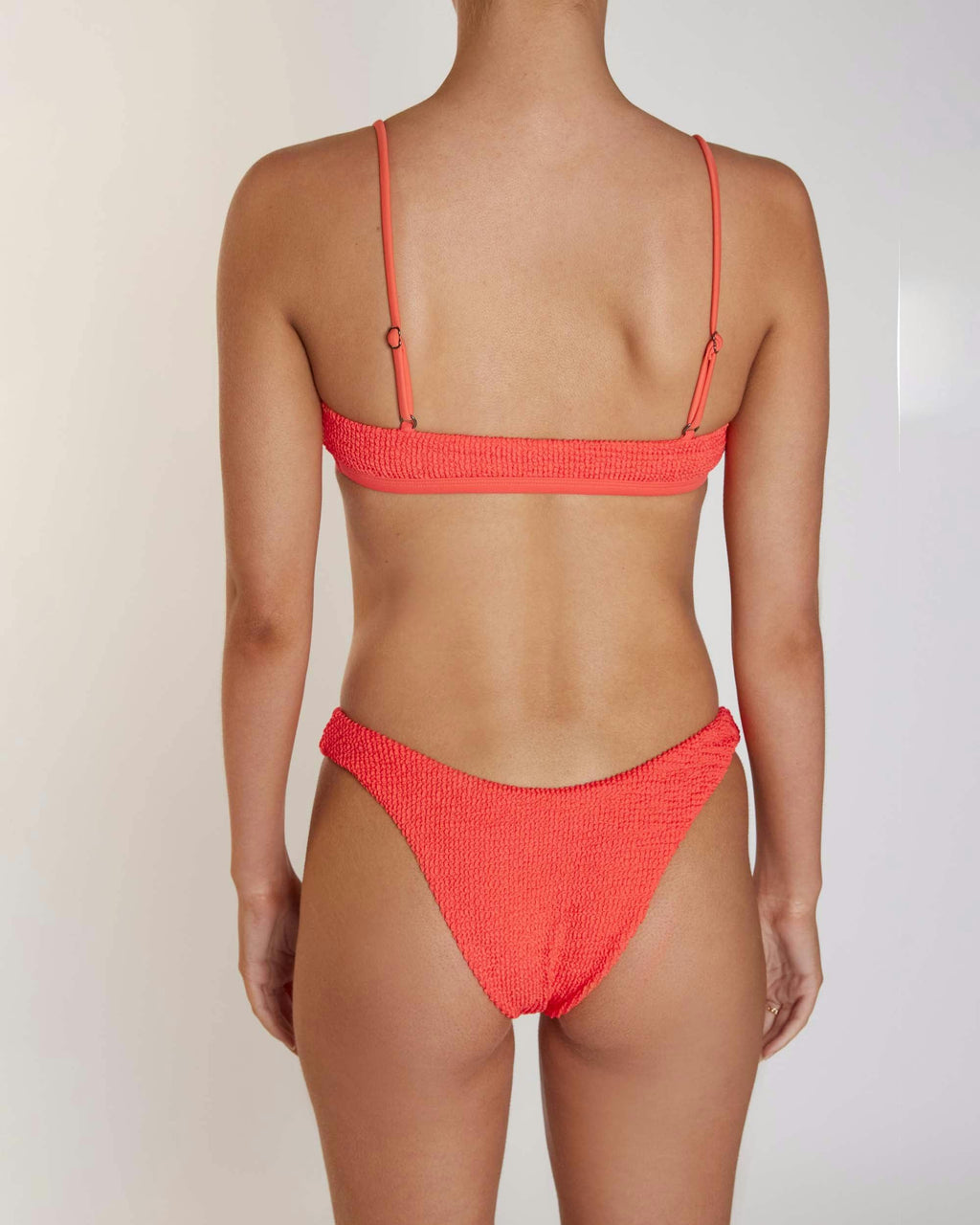 THE CURVE PANT - CRIMPED WATERMELON