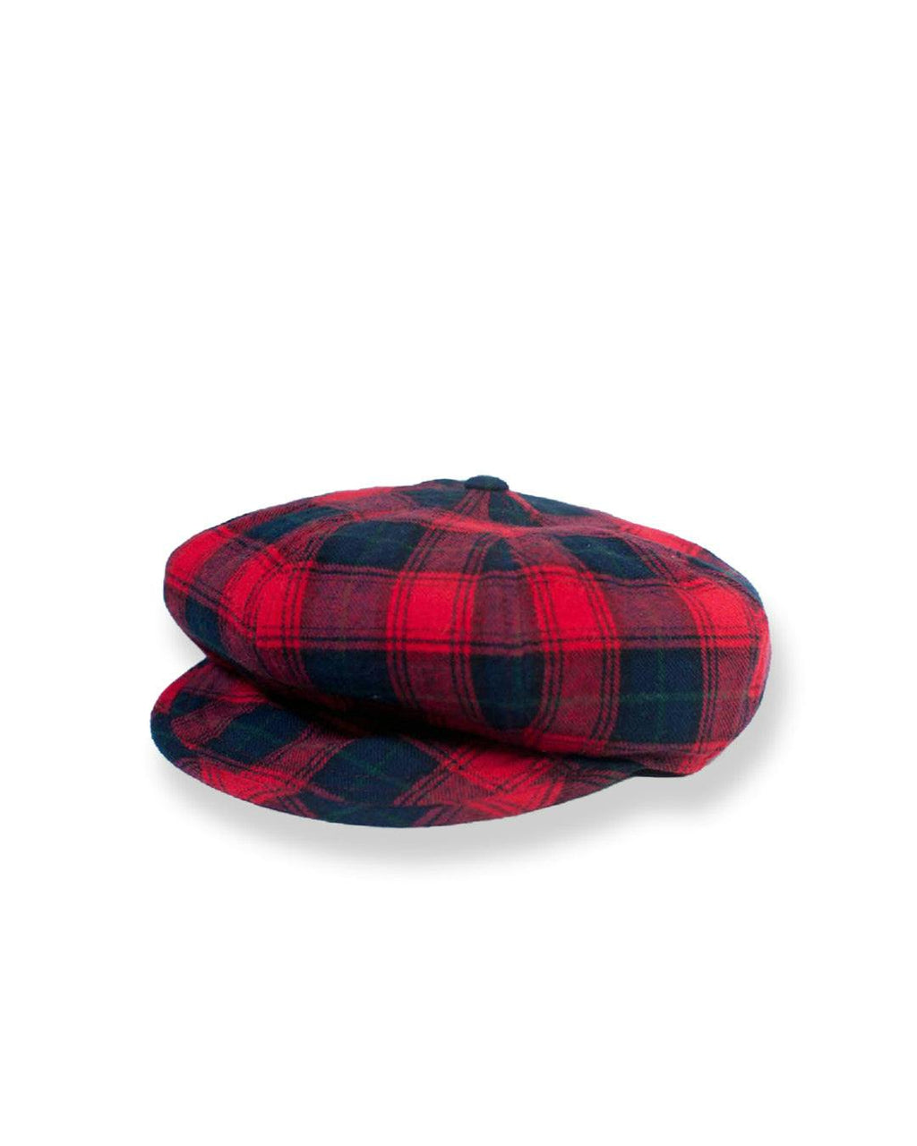 The Oliver Hat Red Tartan