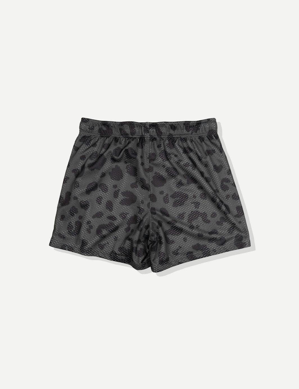 Club Gym Shorts - Black Leopard