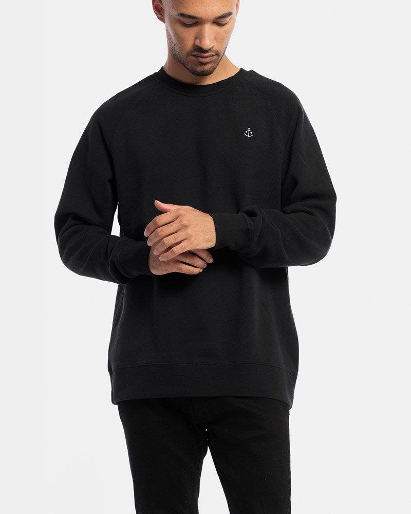 Stock & Co Anchor Embroidery Crewneck