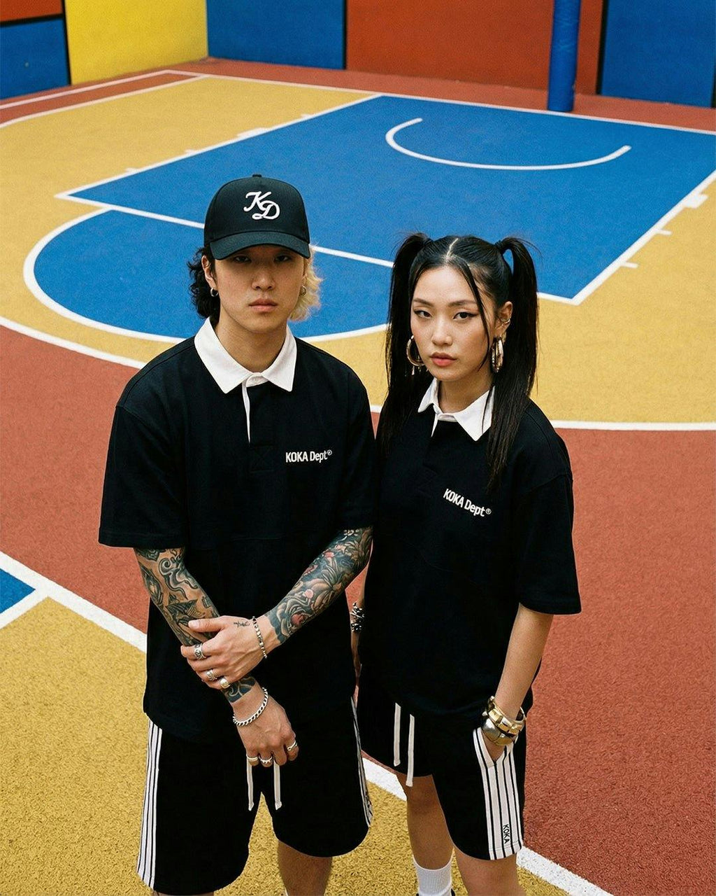 "KD" A-Frame Hat - Black