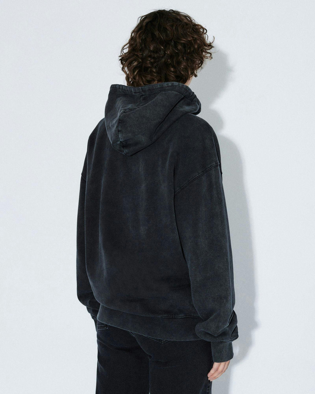 Aiden Hoodie - Washed Black Utopia