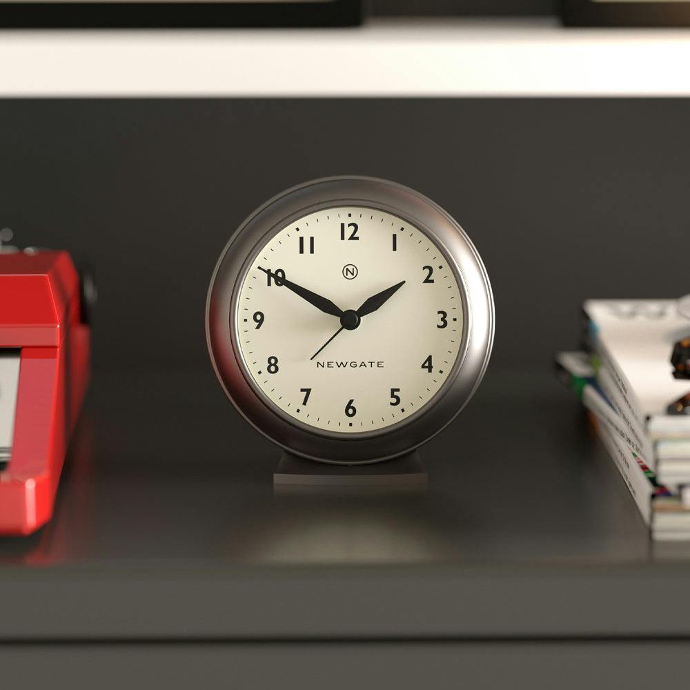 Newgate Pacific Mantel Clock-Graphite