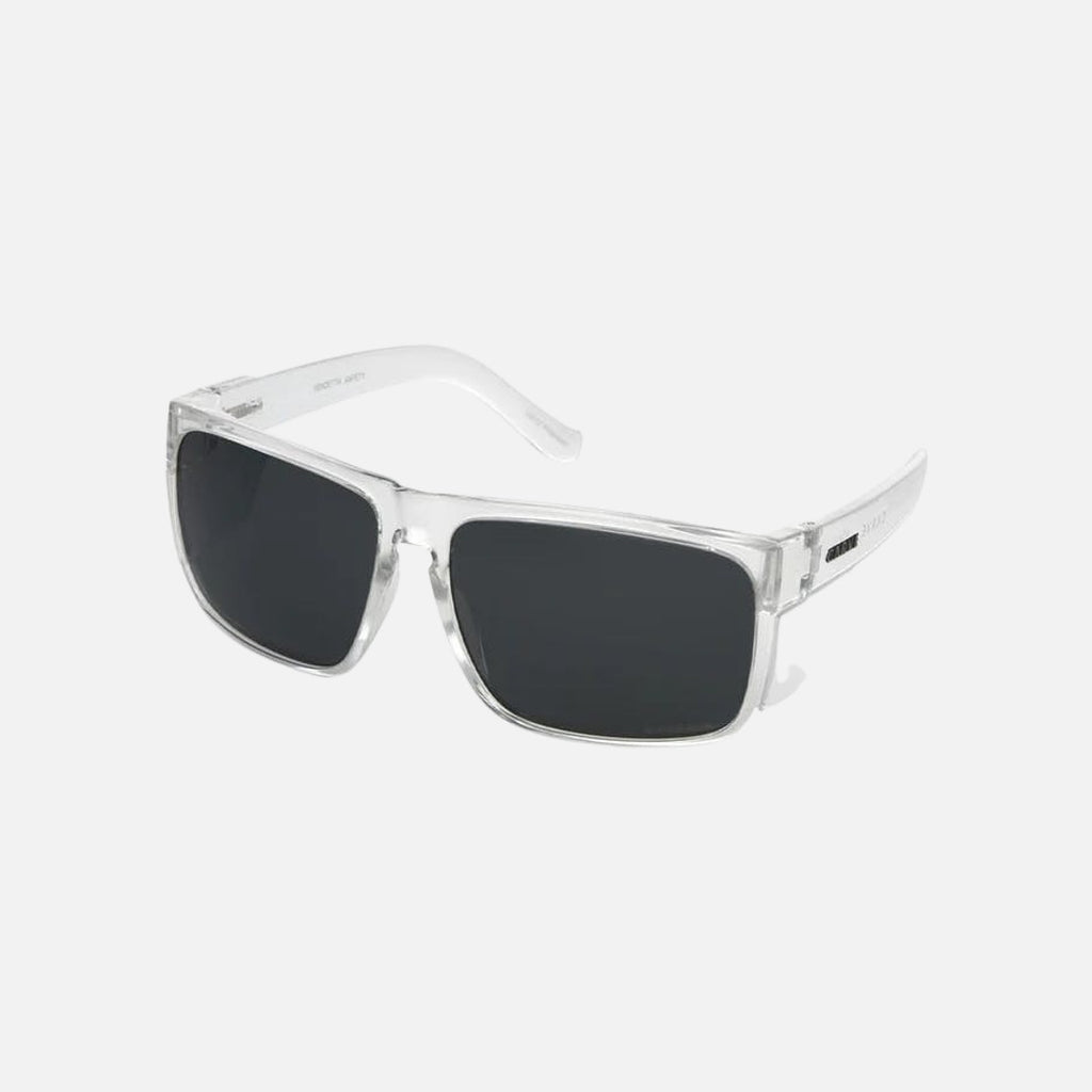 Vendetta - Safety Gloss Clear Frame - Grey Polarized Lens