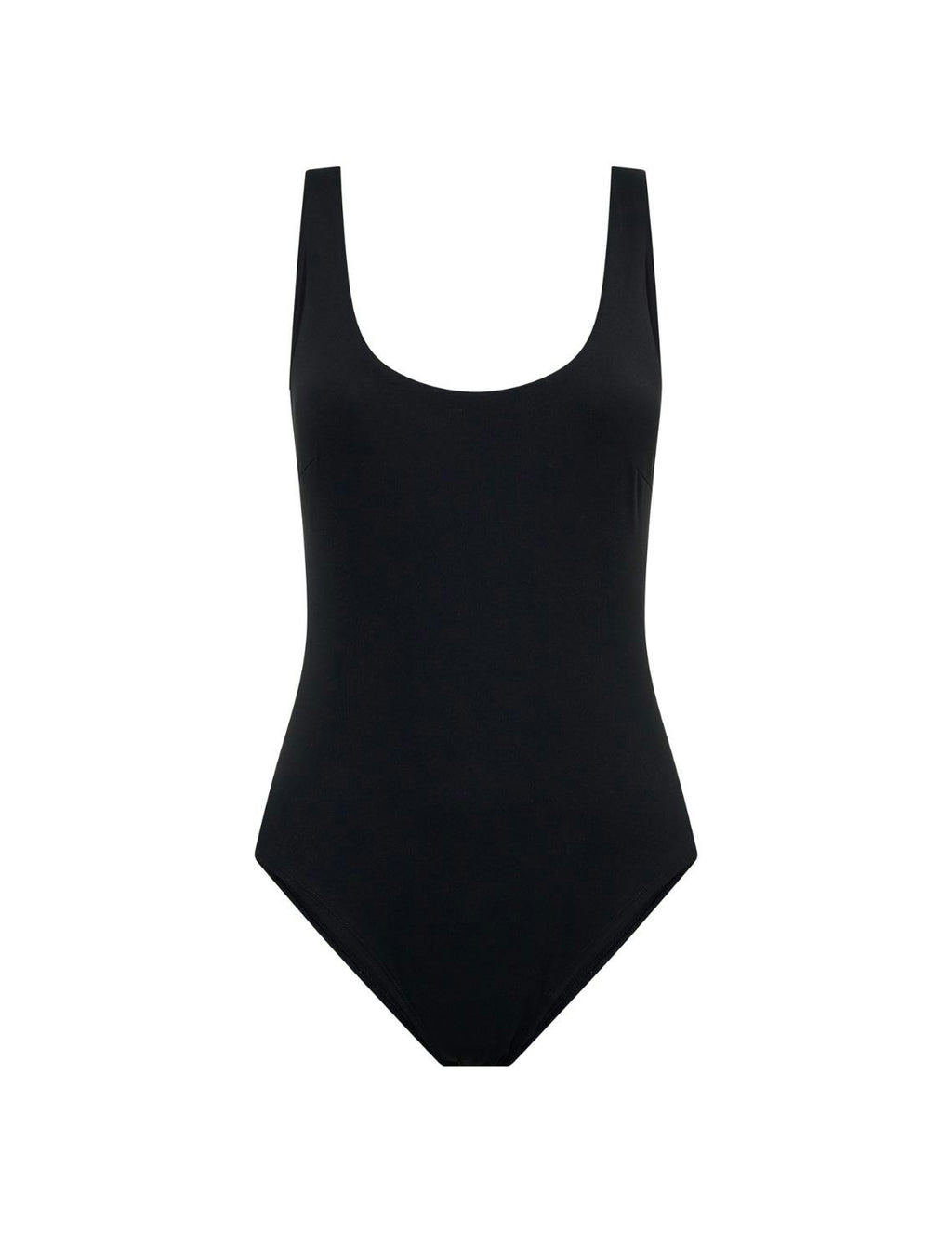 Swimwear Scoop Neck Period One Piece Light Absorbency Black