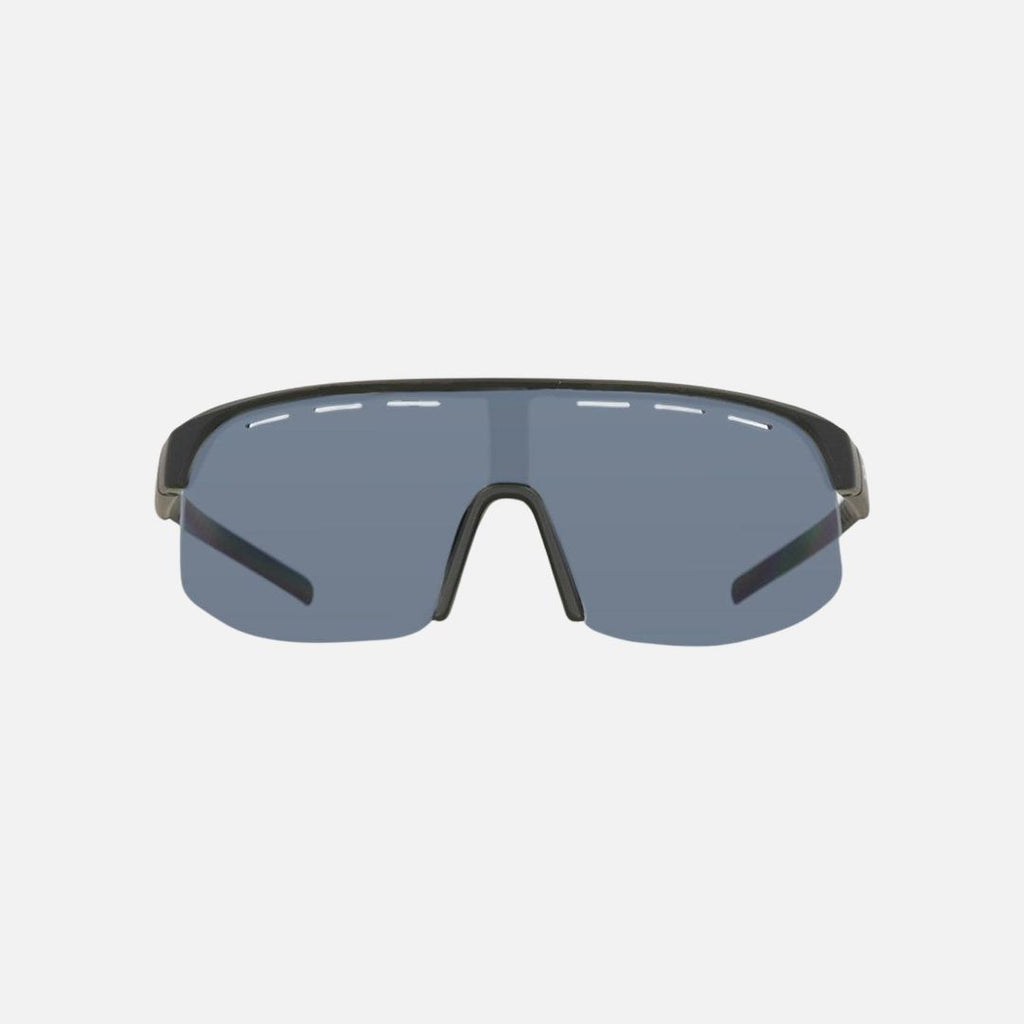 Velocity - Matte Black Frame, Grey Lens with Venting