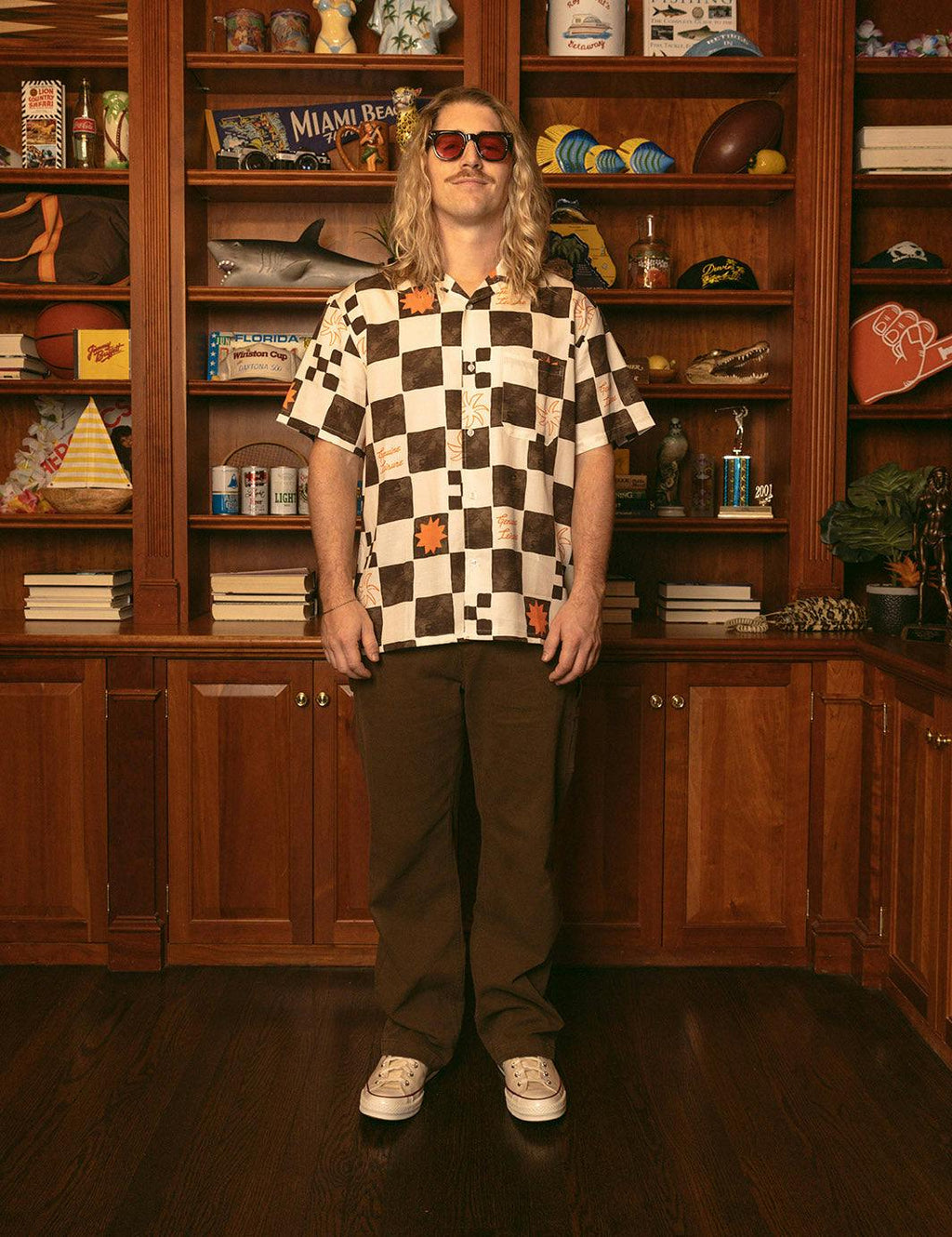 Check Buttonup - Brown