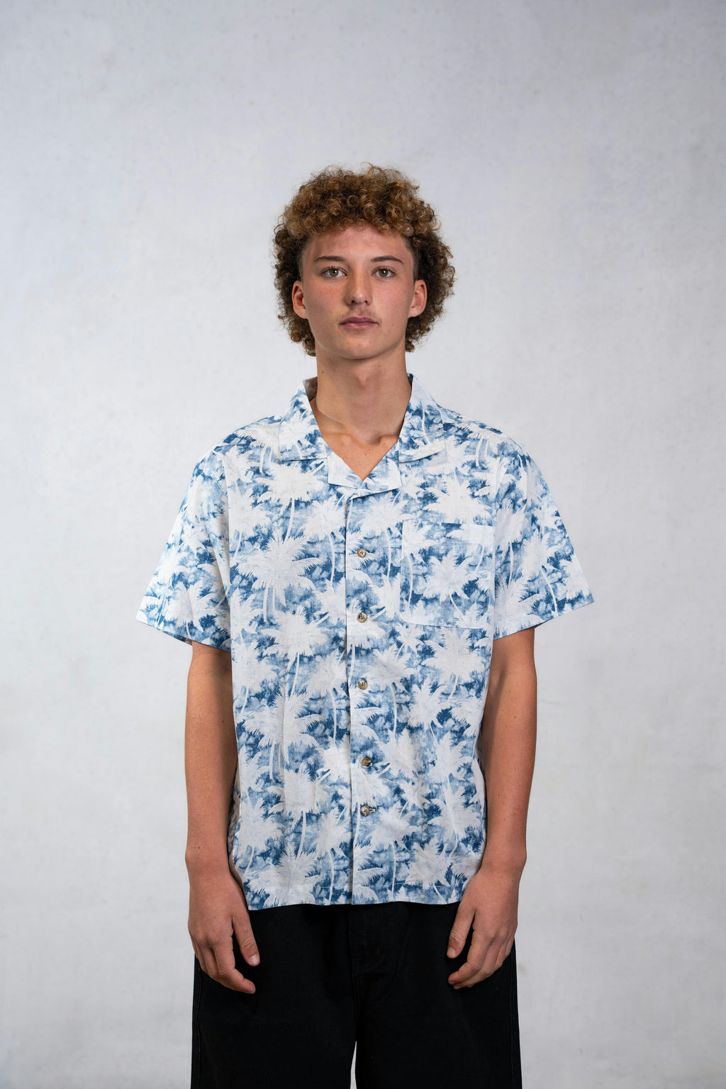Palm Vintage Shirt - Blue