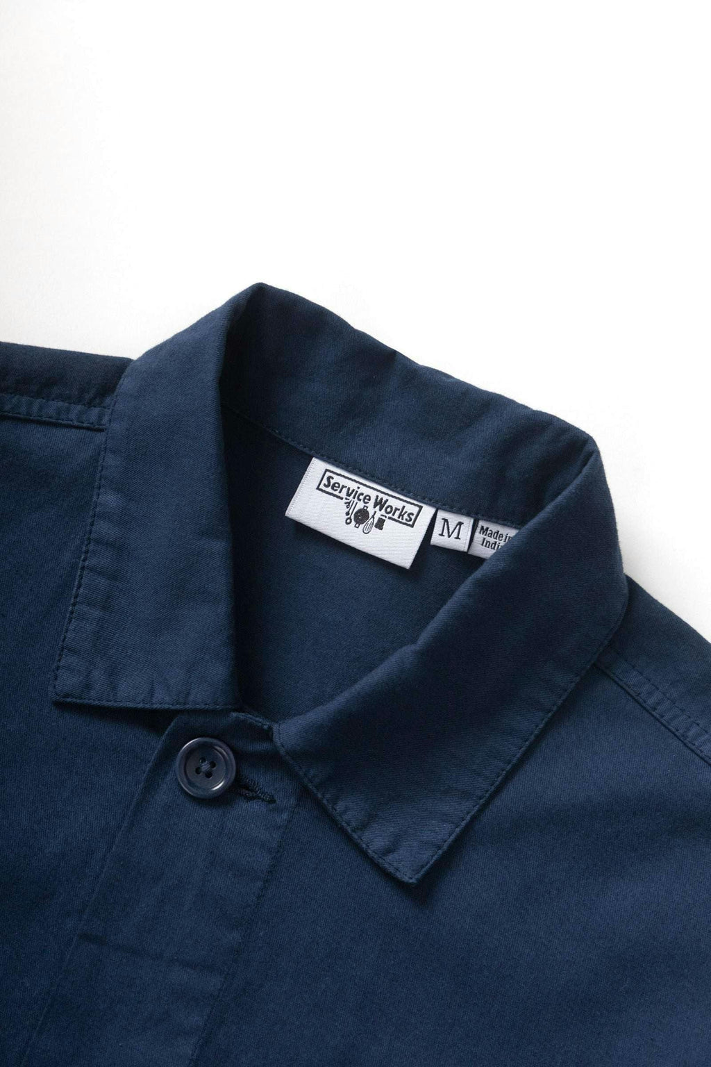 Service Works Canvas Chore Shirt in Dark Navy