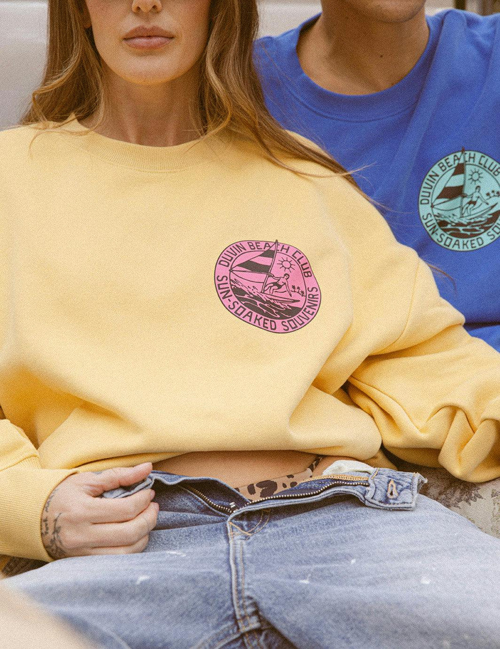Souvenir Crew Fleece - Butter