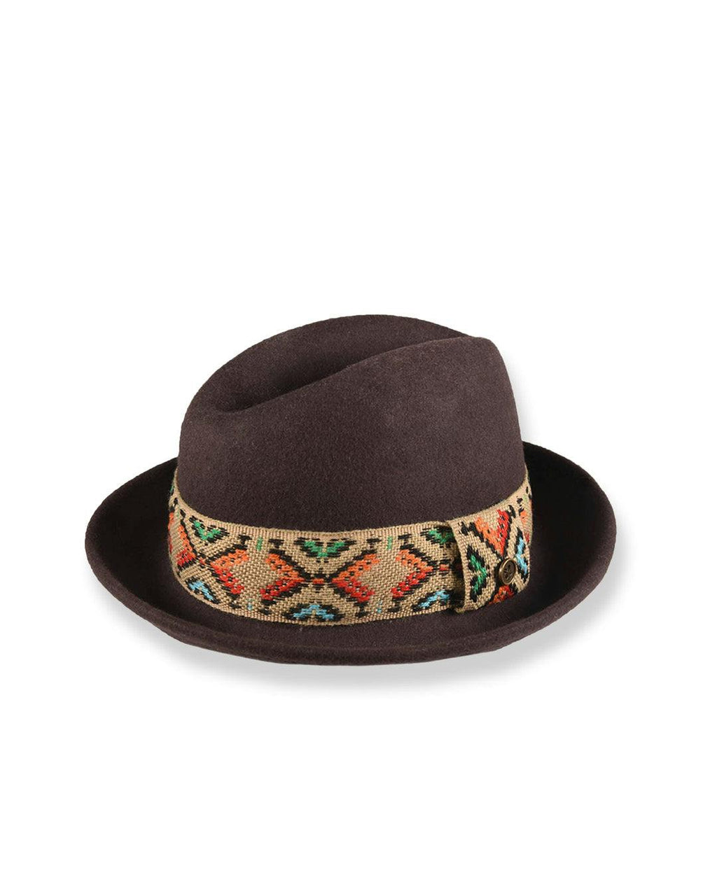 The New Shine Felt Hat - KIDS - CHOCOLATE