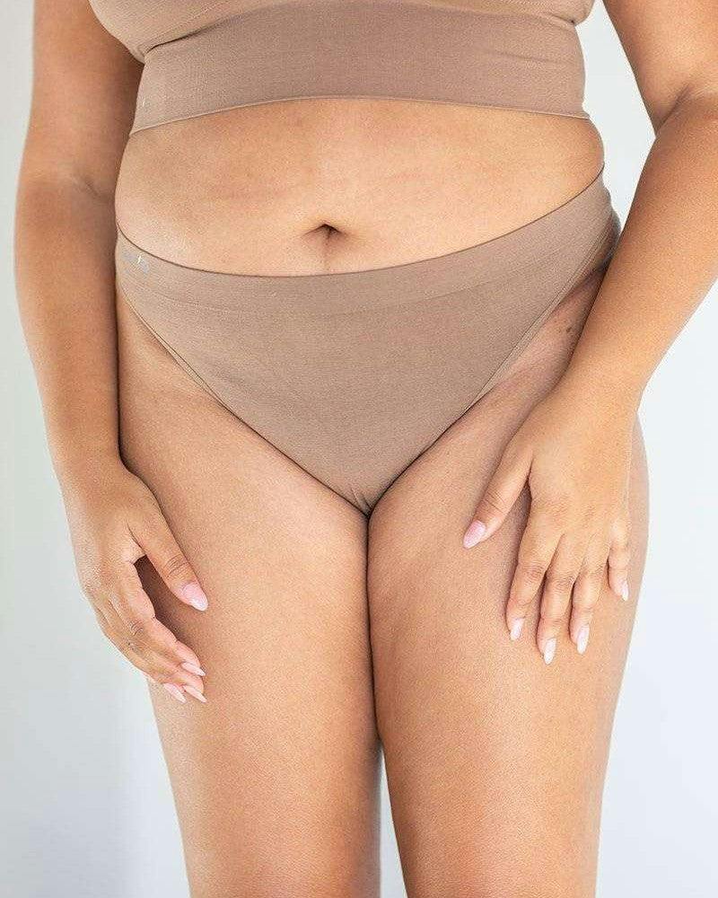 Callie Modal Bikini Brief Underwear - Bronze
