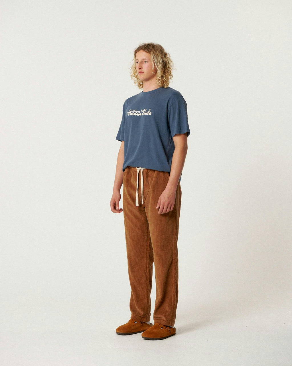 Fever Cord Pant - Camel