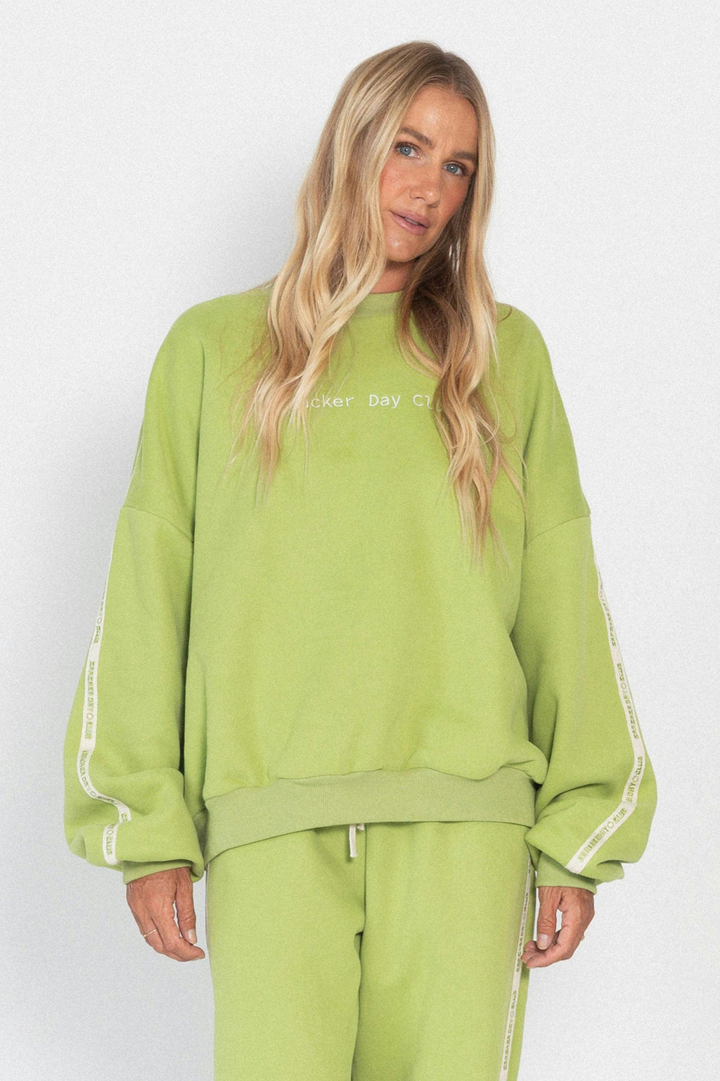 Cloud Racer Sweater - Honeydew