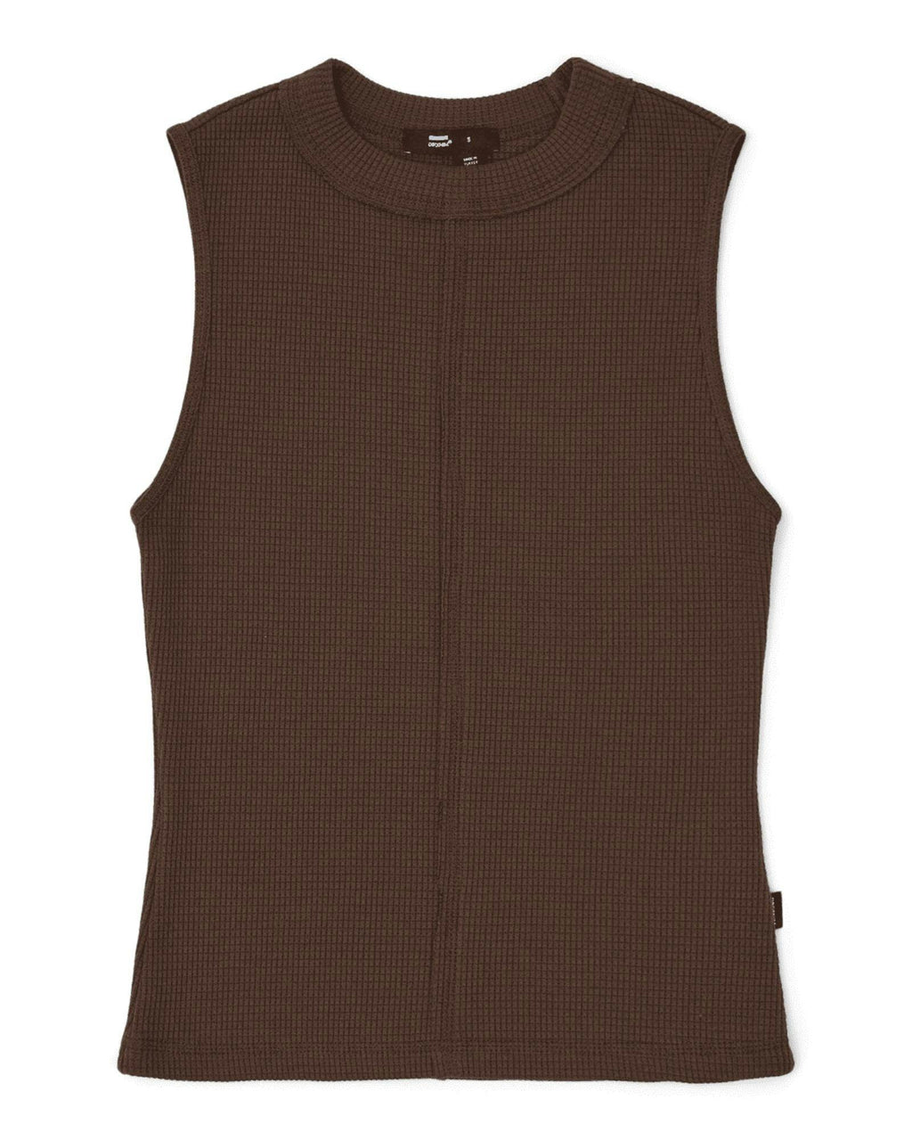 Deia Waffle Top - Chocolate