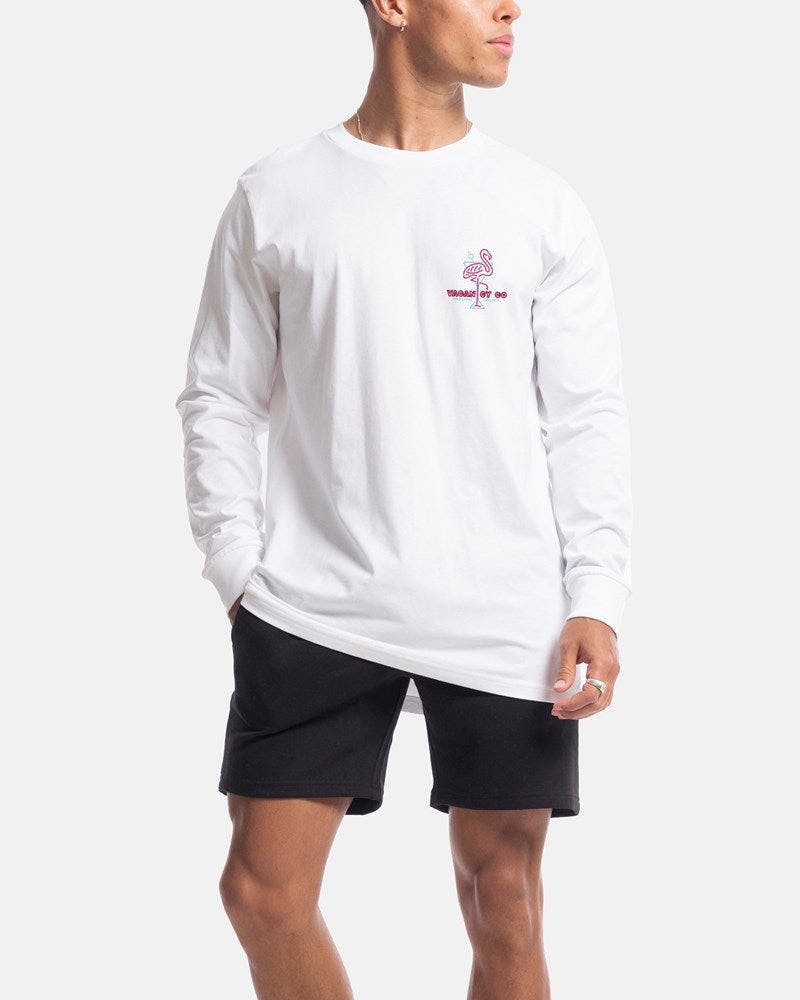 Flamingo Club Long Sleeve Tee