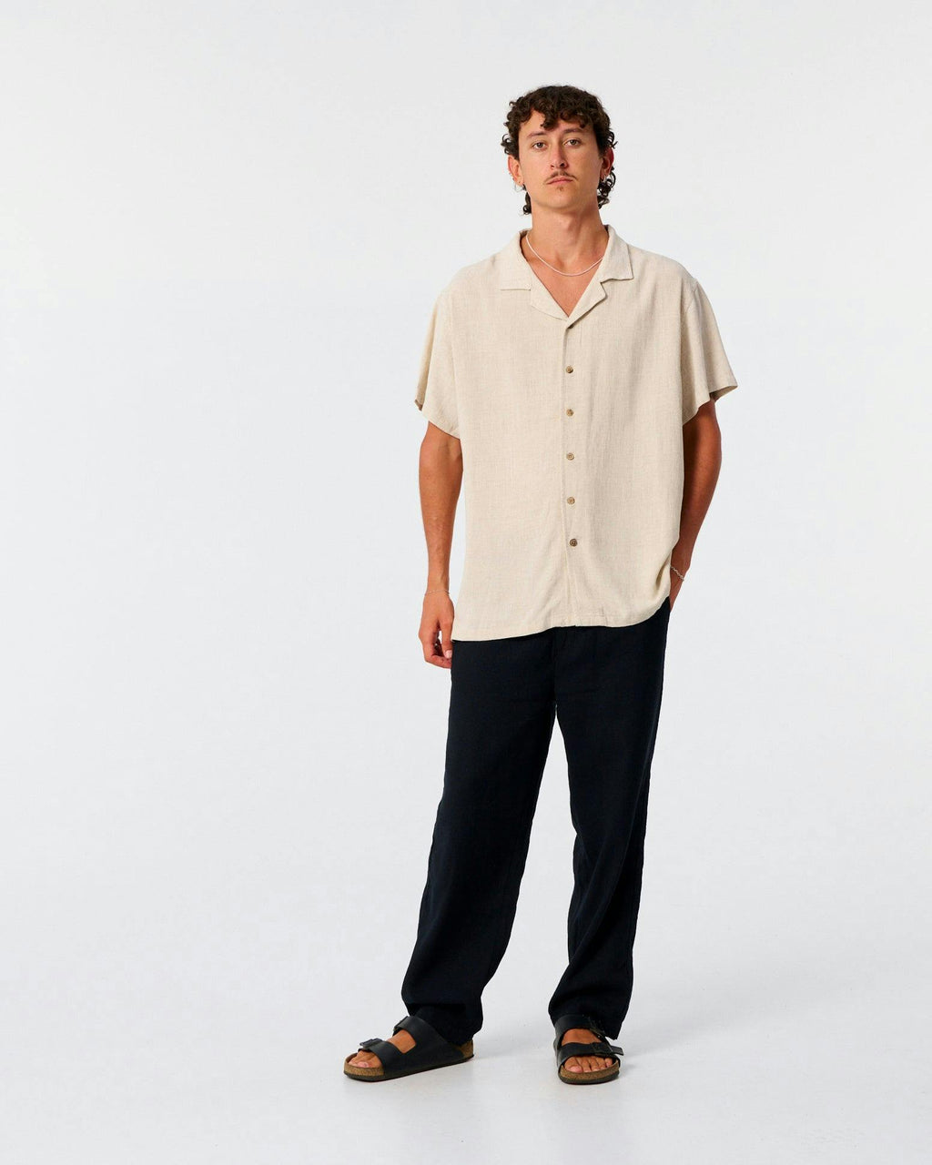 Ernie Resort Shirt - Oatmeal
