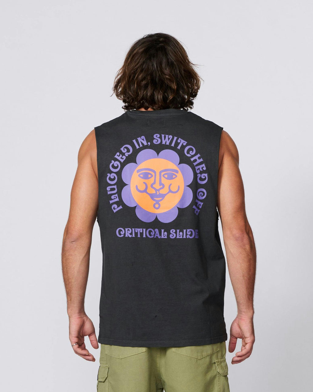 Switch Muscle Tee - Phantom