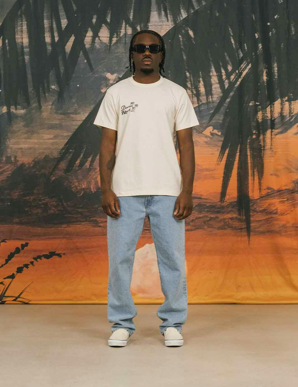 Cat Call Tee Antique