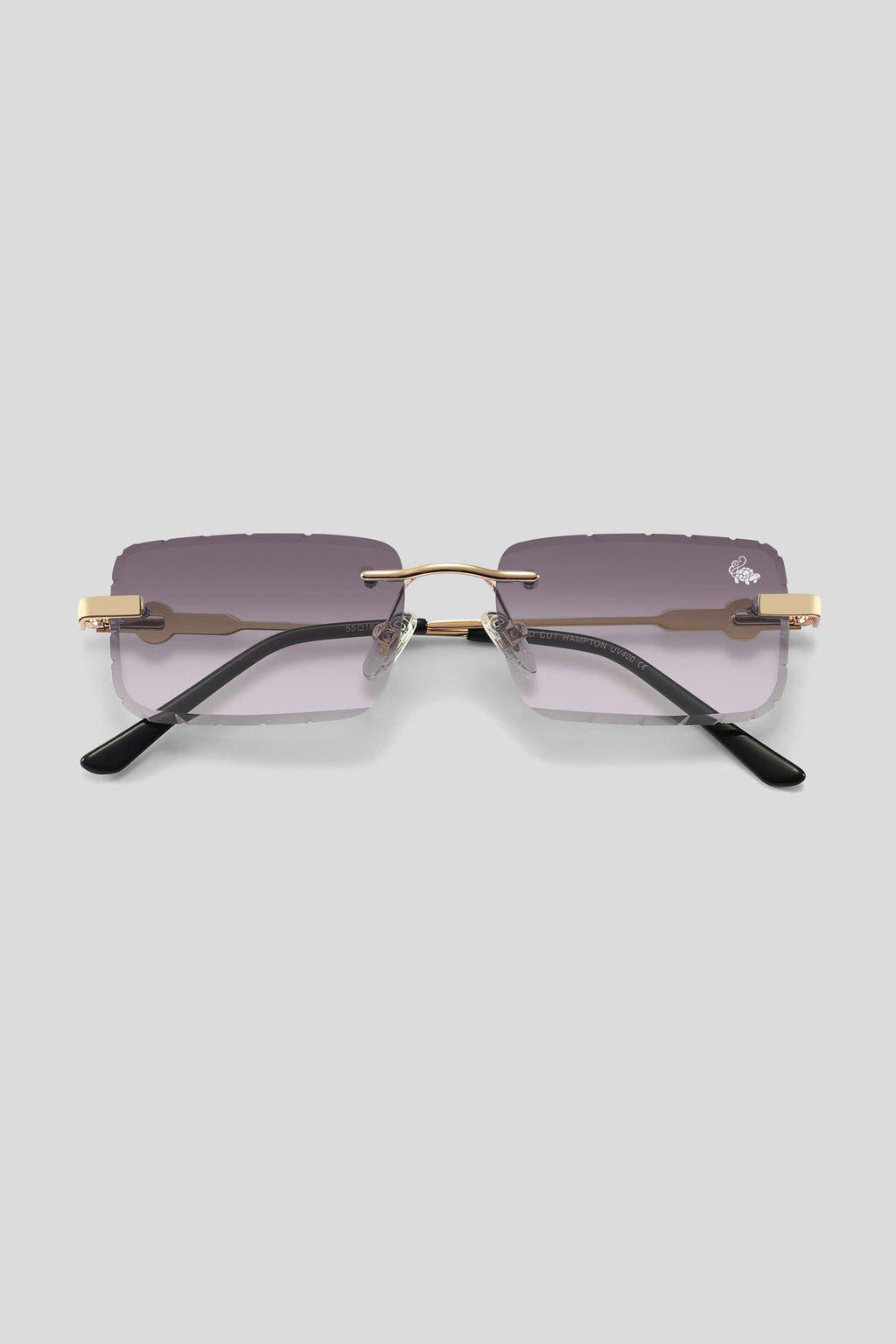 Diamond Cut Hampton Smoke | Gold