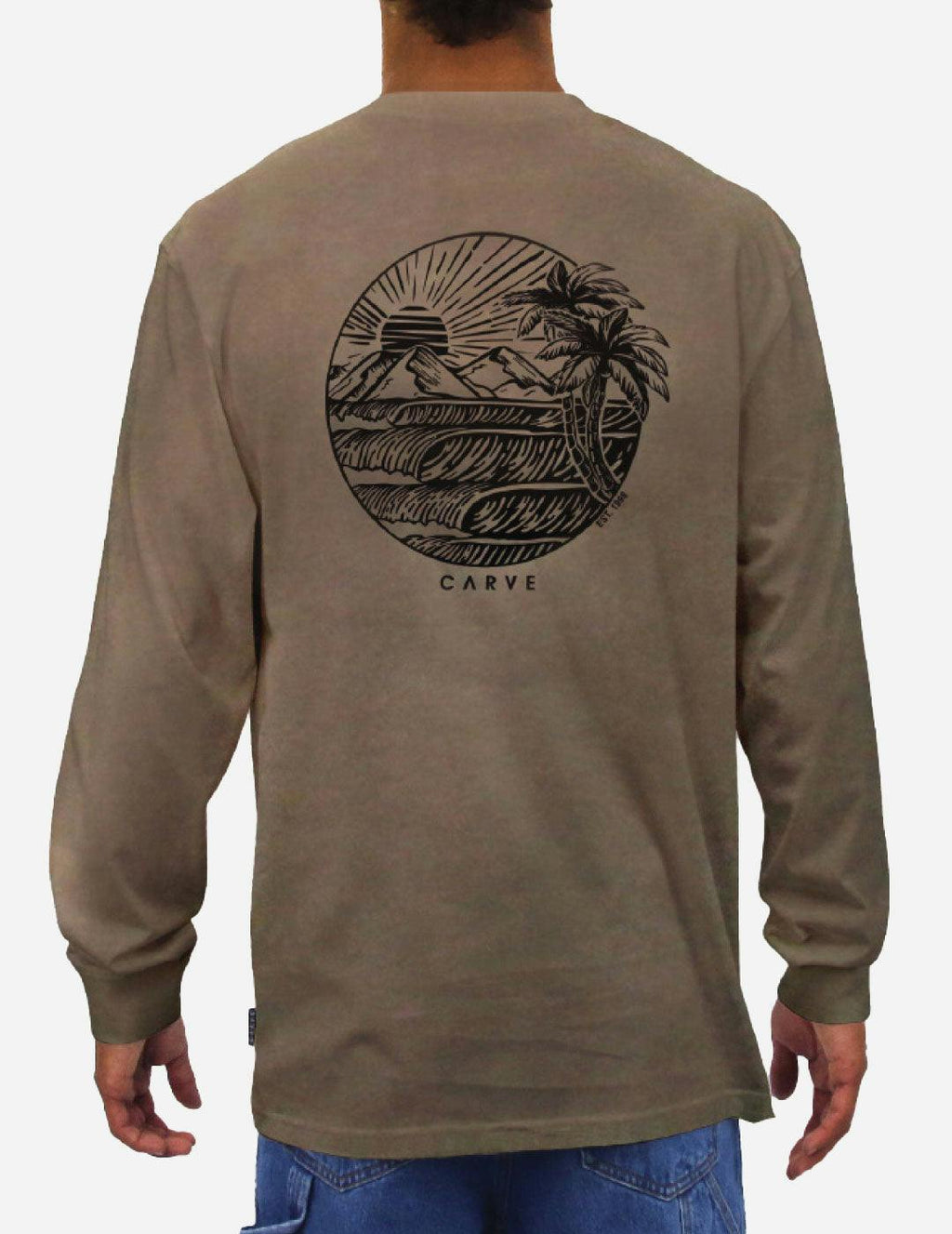 EVENTIDE - Men’s Long Sleeve Tee - Driftwood