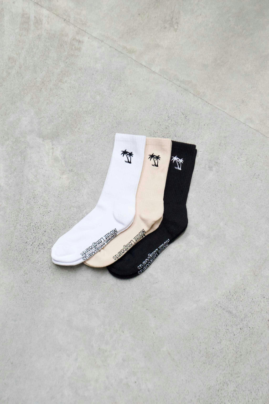 Basic Palm Sock - Black