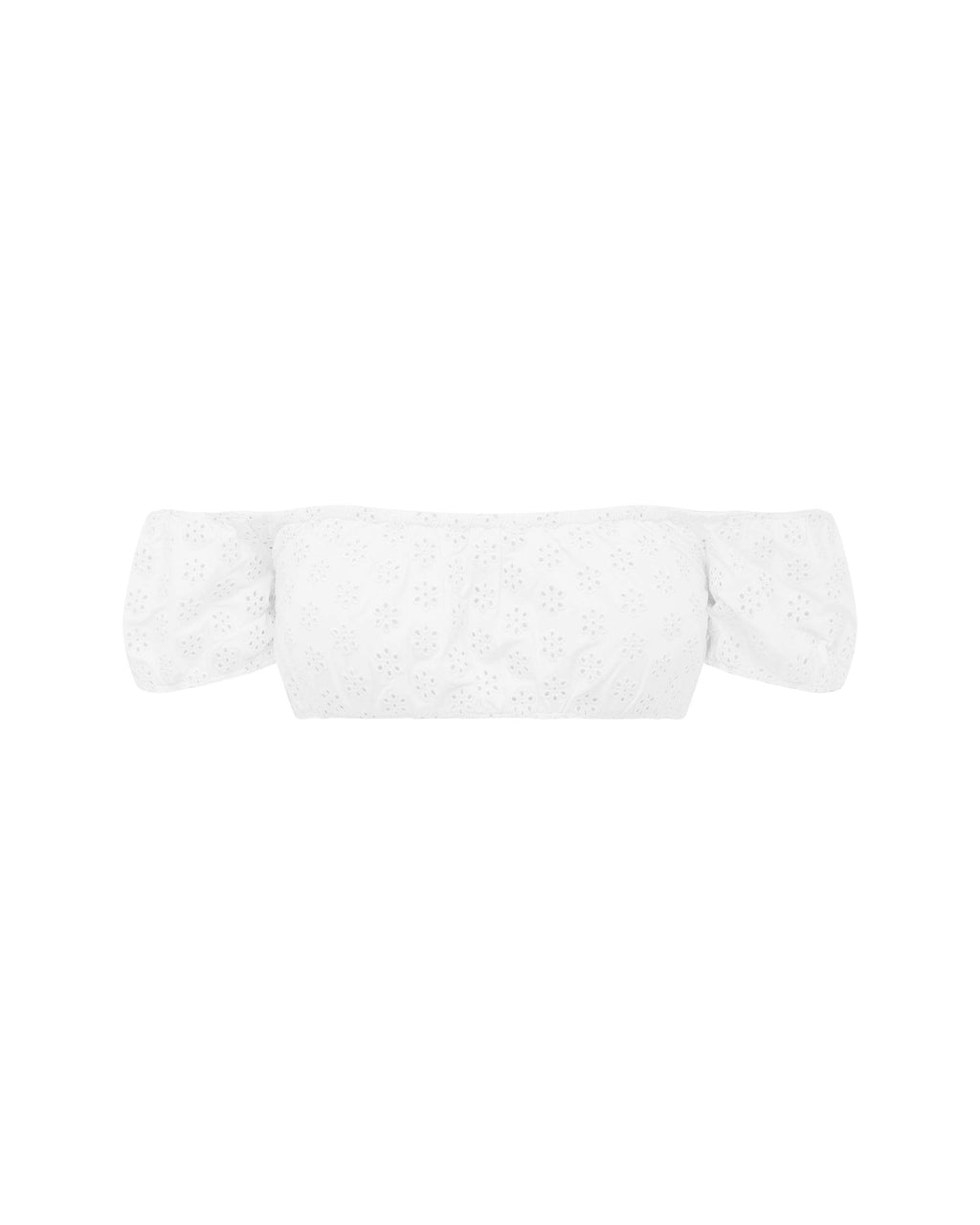 THE FLOUNCE TOP - CASA BLANCA
