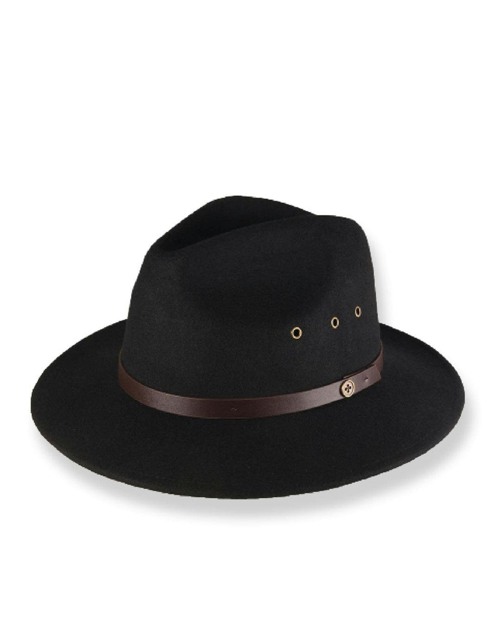 The RataTat Felt Hat - Black