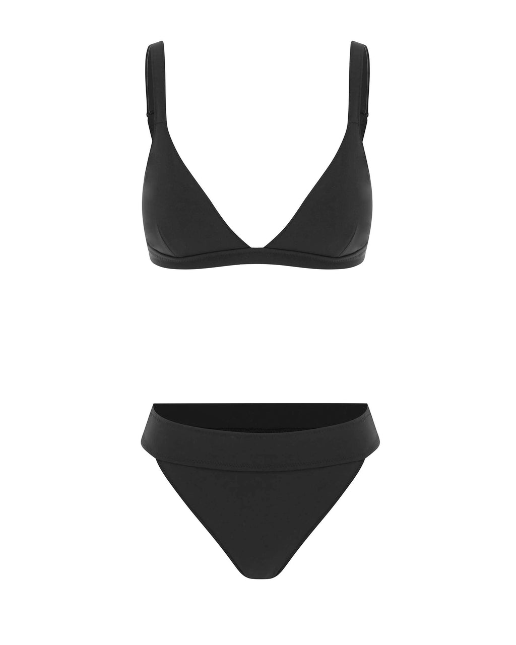 THE CONTOUR BIKINI PANT - BLACK