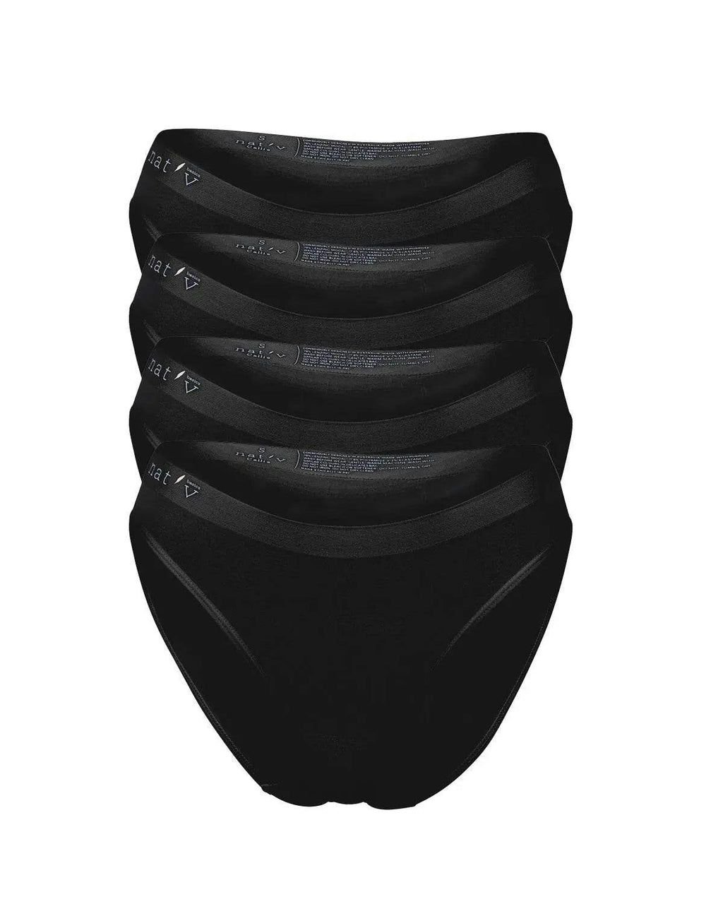CALLIE BRIEF 4 PACK - BLACK
