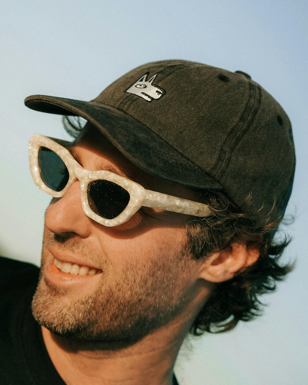 El Dingo Dad Cap - Vintage Wash Black